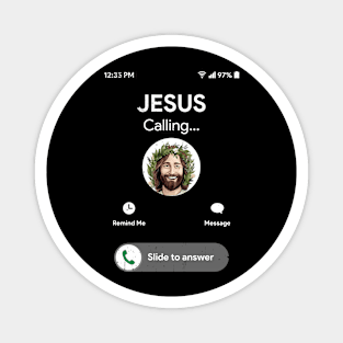 Jesus is Calling Magnet